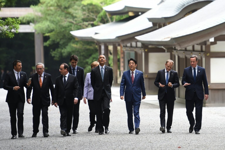 Economie mondiale, terrorisme, migrations: le G7 s'ouvre sur un agenda chargé
